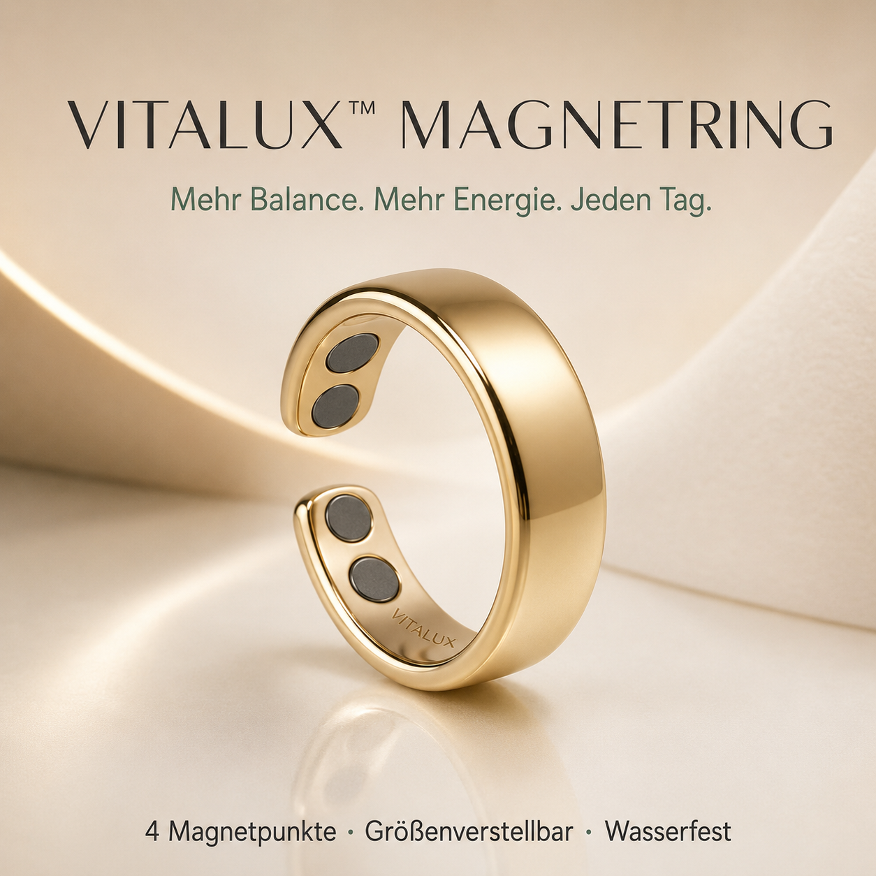 Vitalux™ • Magnetring für natürliche Gewichtsbalance